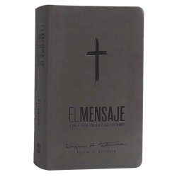 Biblia El Mensaje – Imitación Piel Gris