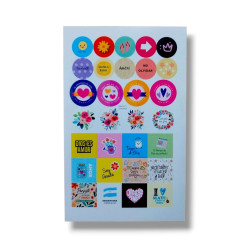 Plancha De Sticker Planificar O Biblejournaling.dios Es Amor...sf