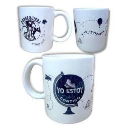 Taza  De Ceramica  -yo Estoy Contigo...gn 28:15 -jdc.