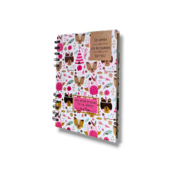Cuaderno A5 Tapa Dura Sf. 100 Hojas. N3 Con Amor Eterno. A 306