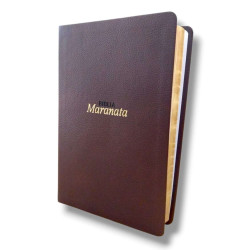 Biblia Maranata- Rvc Marron Oscuro