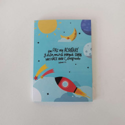 Cuaderno Desplegable Kids.-en Paz Me Acostare...- 9007