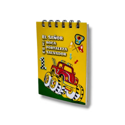 Anotador Anillado Mediano S.f. Tapa Flexible. Elseñor Es Mi Roca.. . C32