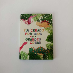 Cuaderno Desplegable Kids.-fui Creado Por Dios Para Grandes Cosas- 9006