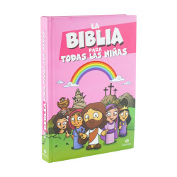 Biblia Infantil. La Biblia Para Todas Las Niñas. Rosa