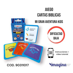 Cartas Biblicas Mi Gran Aventura Kids.
