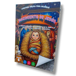 Aventura Bíblica.nacimiento De Jesús. Para Colorear