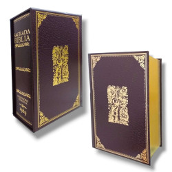 Biblia Del Oso. 1569. Tapa Dura. Vino. Recuerdo - Peniel