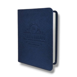 Biblia Bolsillo Nvi One Tone Azul Metalizado.
