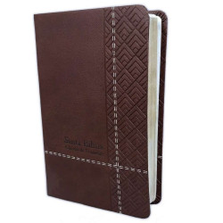 Biblia De Promesas Rv1960 Tamaño Manual – Imitacion Piel Especial Marron