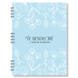Cuaderno Mediano Tapa Flexible. Te Bendecire.. Cod B2004