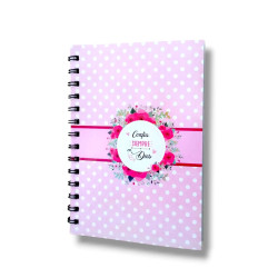 CUADERNO A5 ANILLADO TAPA FLEXIBLE...