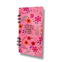 Cuaderno Pocket Tapa Dura  Sf 17 X 9 Cm. No Hay Nada Que Me Pueda.separar Del Amor De Dios. A604