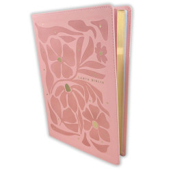 Santa Biblia Letra Grande Ultra Fina Ntv – Imitación Rosa