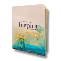 Biblia  Inspira Sentipiel Oro Con Filament- Ntv