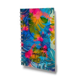 CUADERNO A5 ANILLADO TAPA FLEXIBLE...