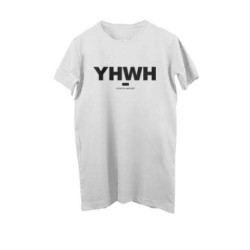 Remera M. Yhwh Yo Soy El Que Soy. Blanca
