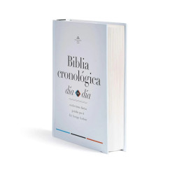 Biblia Rvr 60 Cronológica Letra 9 P 17 X 23 Día Por Día  Tapa Dura