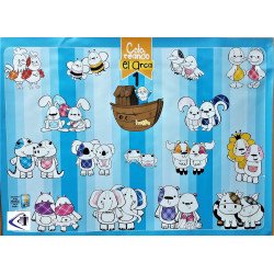 LONA PARA COLOREAR. EL ARCA  MEDIANA...