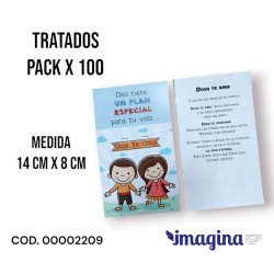 TRATADOS PACK 100 UNIDADES. DIOS...
