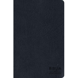 Biblia Del Pescador Reina Valera 1960  Letra Grande  Azul Simil Piel