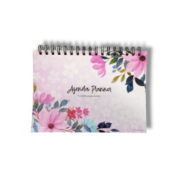 Agenda Planner. Rosa. Planificador Anual. Sf