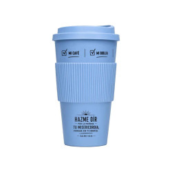 Vaso Térmico Para Café - Tu Misericordia - Celeste