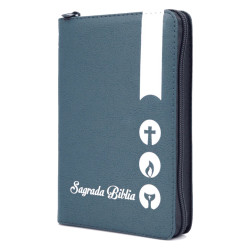 Biblia Dios Habla Hoy (con Deuterocanónicos) – 055dk – Letra 10 Pts. – 13 5x19 5 Cm – Cierre – Gris