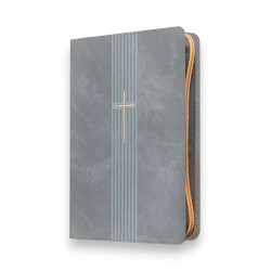 Biblia Letra Grande Ultrafina Ntv Con Cierre – Imitacion Gris Cruz – Filament