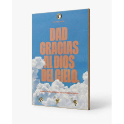 Porta Llaves. Dad Gracias Al Dios Del Cielo. Jdc