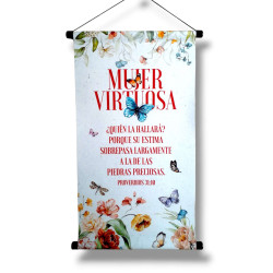 Banner Mediano Mujer Virtuosa Proverbios 31:10