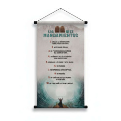 Banner Mediano Los Diez Mandamientos.