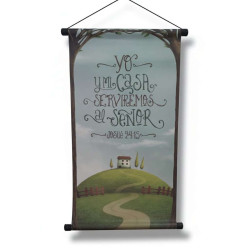 Banner Mediano Josue 24:15. Pradera