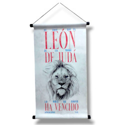 Banner Mediano Apoclipsis 5:5. Gris