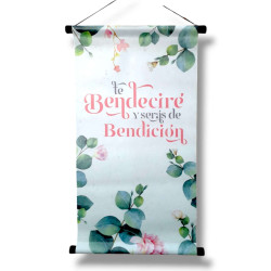 Banner Mediano Te Bendecire Y Seras De Bendicion