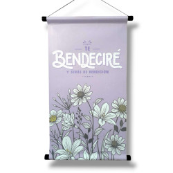 Banner Mediano Te Bendecire Y Seras De Bendicion
