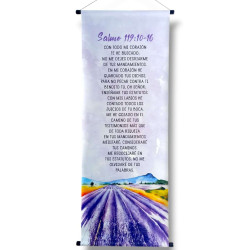 Banner Grande Salmo 119: 10-16.