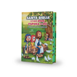 Biblia Infantil Rvc · Letra Grande · Ilustrada · Canto Pintado · Lo Que Dios Espera De Mí