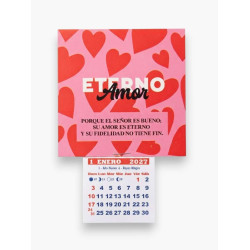 Mini Calendario 2027 Con Iman.cal 05. Amor Eterno