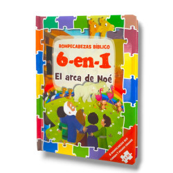 Rompecabezas Biblico 6 En 1. El Arca De Noe
