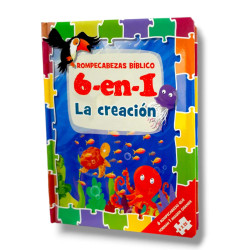 Rompecabezas Biblicos 6 En 1. La Creacion
