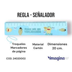REGLA CON SEÑALADOR. SEMILLITAS