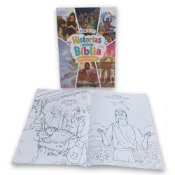 Libro- Historias De La Biblia Para Colorear