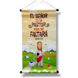 Banner Mediano Salmo 23:1. Infantil