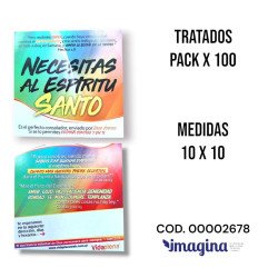 TRATADOS PACK 100 UNIDADES. NECESITAS...