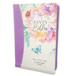 Biblia Rvr 1960 – Flores Lila