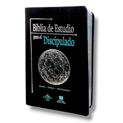 Biblia De Estudio Para El Discipulado. Negra