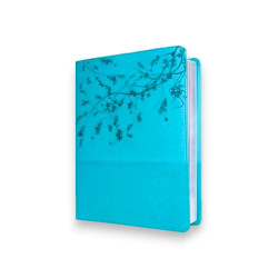 Biblia De Estudio De La Mujer Conforme Al Corazon De Dios Piel Aguamarina