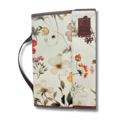 Biblia Rvr 1960 Exquisitaflores Otoñales . Con Manija Y Brochencia.