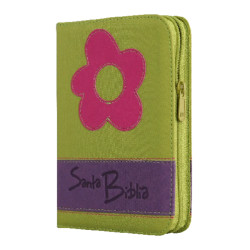 Biblia De Bolsillo Rvr60. Primor Amarillo/verde Dos Flores